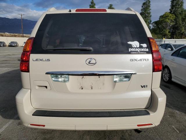 JTJBT20X530006936 - 2003 LEXUS GX 470 CREAM photo 6