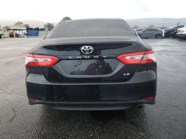 JTNB11HK0J3065699 - 2018 TOYOTA CAMRY L BLACK photo 6