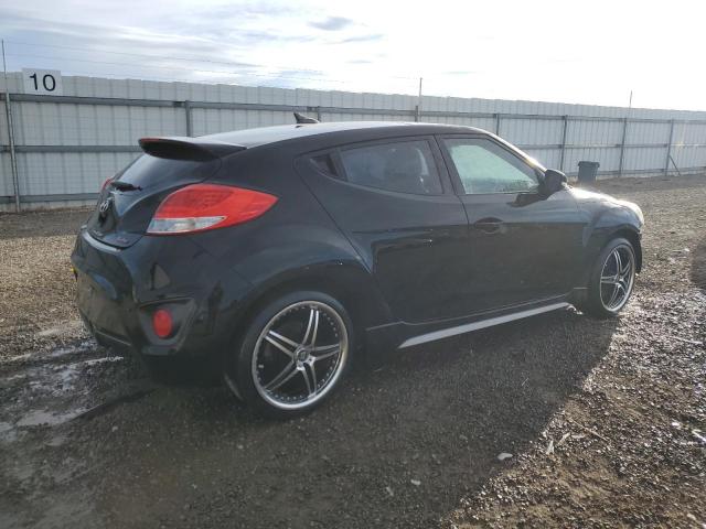 KMHTC6AE7DU115559 - 2013 HYUNDAI VELOSTER TURBO BLACK photo 3