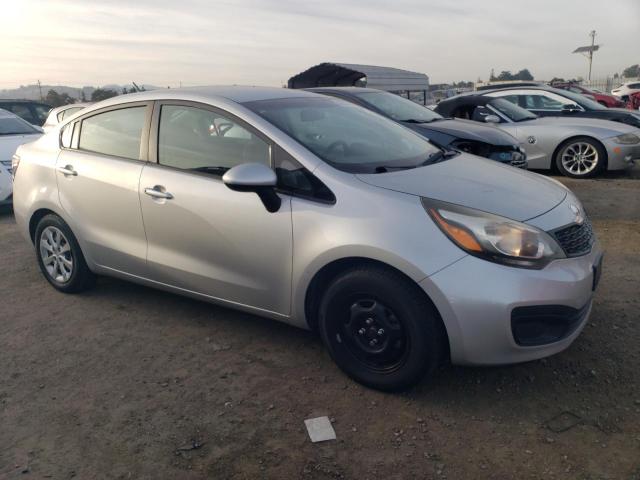 KNADM4A32D6239622 - 2013 KIA RIO LX SILVER photo 4