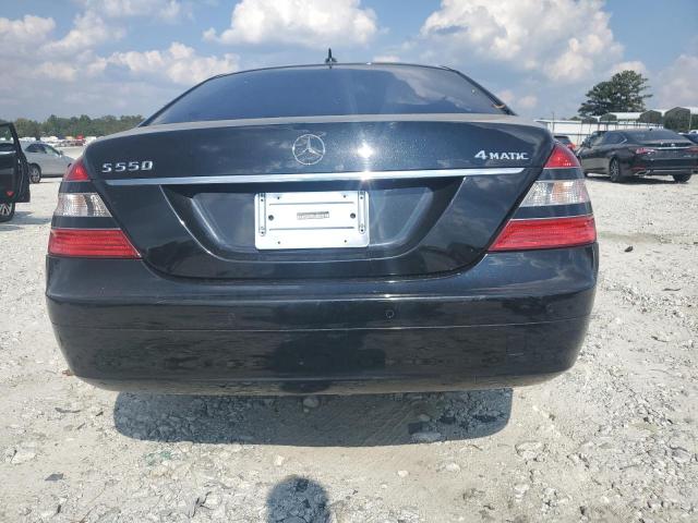 WDDNG86X48A177005 - 2008 MERCEDES-BENZ S 550 4MATIC BLACK photo 6
