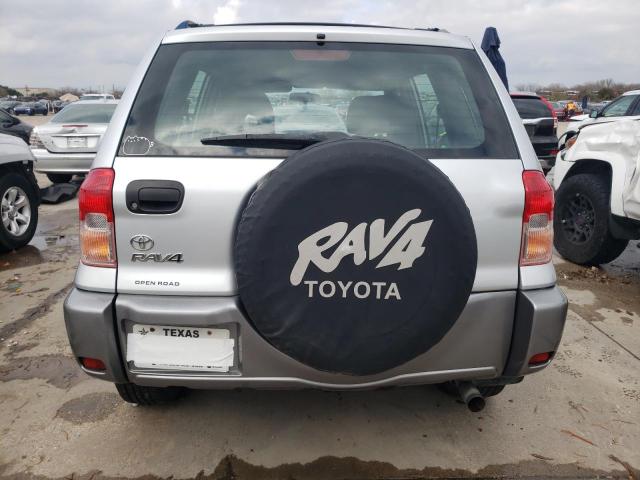 JTEGH20V230114290 - 2003 TOYOTA RAV4 SILVER photo 6