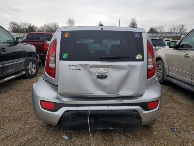 KNDJT2A57D7769870 - 2013 KIA SOUL SILVER photo 6