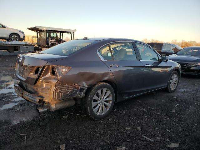 1HGCR2F89EA052970 - 2014 HONDA ACCORD EXL GRAY photo 3