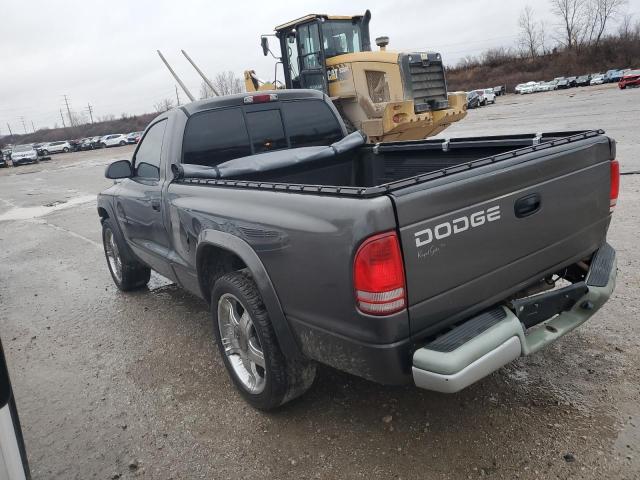 1B7FL36N62S506476 - 2002 DODGE DAKOTA SPORT GRAY photo 2