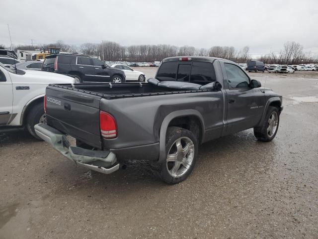 1B7FL36N62S506476 - 2002 DODGE DAKOTA SPORT GRAY photo 3