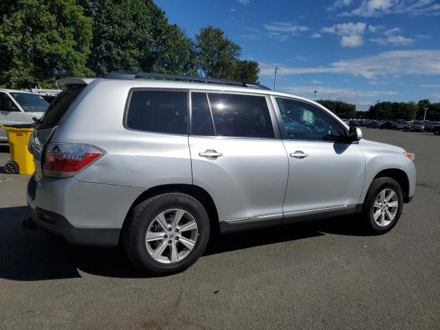 5TDBK3EH3CS145361 - 2012 TOYOTA HIGHLANDER BASE 银色 照片 3