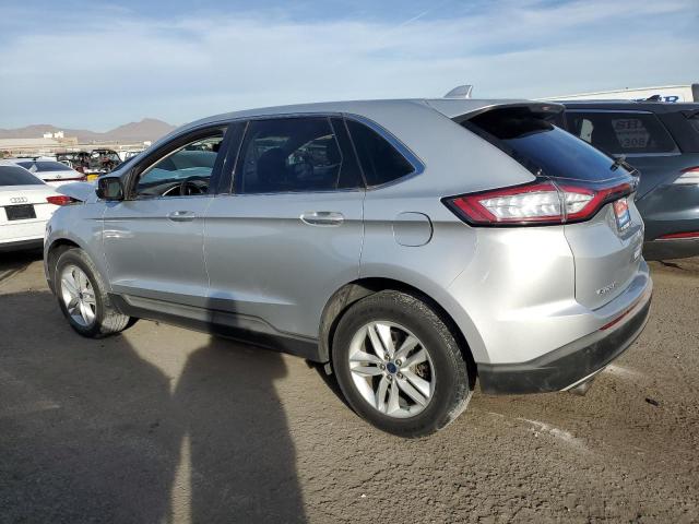 2FMPK4J97GBC14257 - 2016 FORD EDGE SEL SILVER photo 2