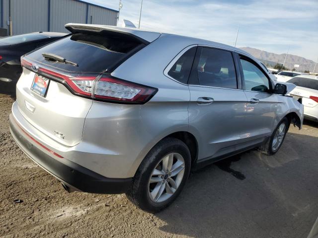 2FMPK4J97GBC14257 - 2016 FORD EDGE SEL SILVER photo 3