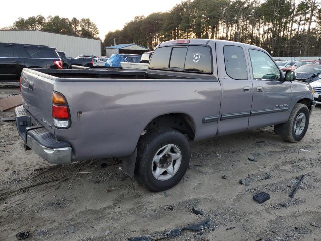 5TBBT44122S281625 - 2002 TOYOTA TUNDRA ACCESS CAB SILVER photo 3