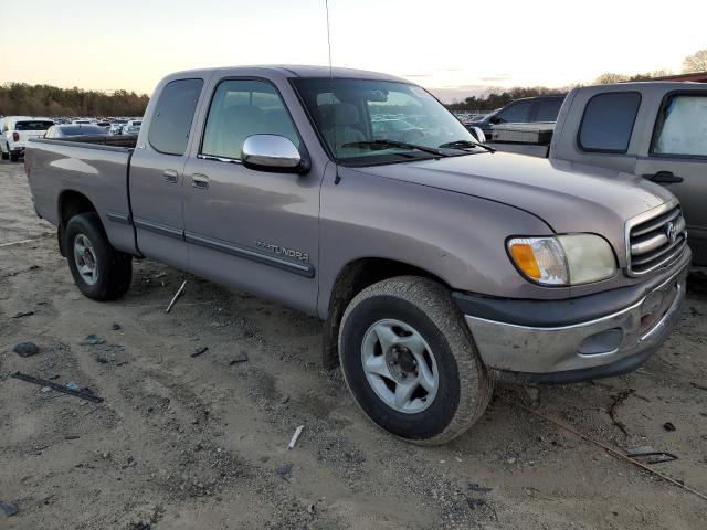 5TBBT44122S281625 - 2002 TOYOTA TUNDRA ACCESS CAB SILVER photo 4