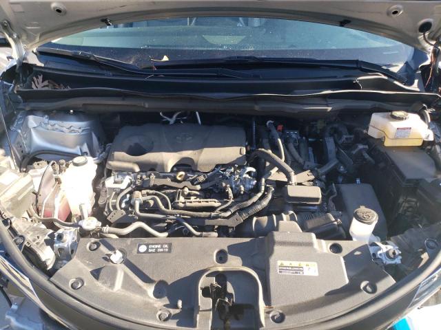 5TDYRKEC8NS128238 - 2022 TOYOTA SIENNA XLE SILVER photo 12