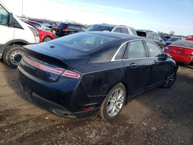 3LN6L2LU5DR803304 - 2013 LINCOLN MKZ HYBRID BLACK photo 3