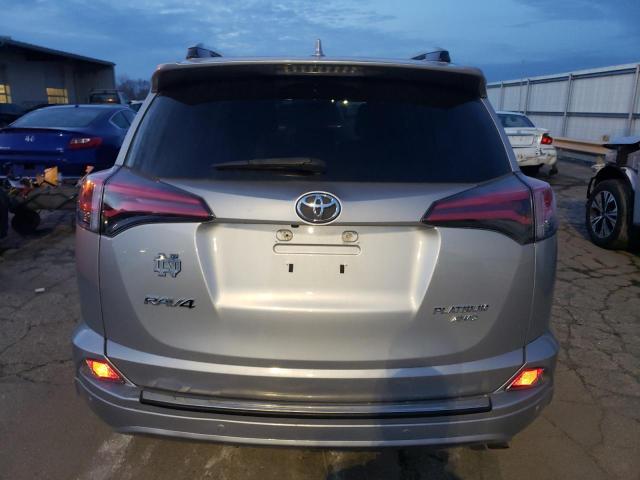 2T3DFREV6JW807953 - 2018 TOYOTA RAV4 LIMITED SILVER photo 6