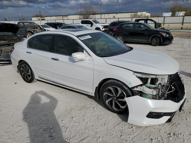 1HGCR3F81GA030843 - 2016 HONDA ACCORD EXL WHITE photo 4