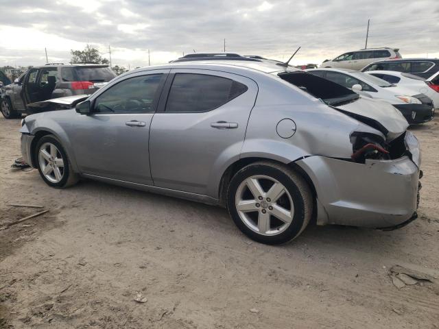 1C3CDZABXDN648528 - 2013 DODGE AVENGER SE SILVER photo 2