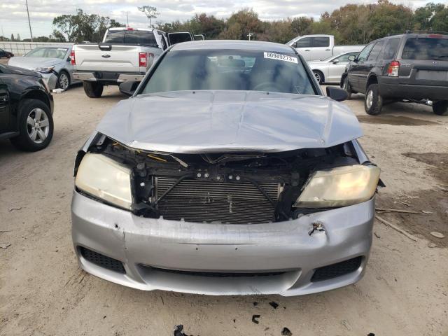 1C3CDZABXDN648528 - 2013 DODGE AVENGER SE SILVER photo 5