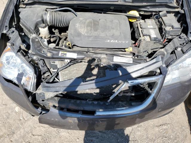 2C4RC1CG6GR302471 - 2016 CHRYSLER TOWN & COU TOURING L GRAY photo 12