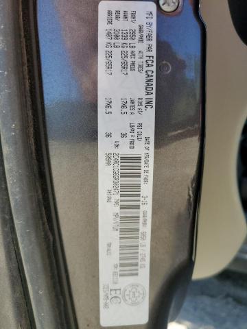 2C4RC1CG6GR302471 - 2016 CHRYSLER TOWN & COU TOURING L GRAY photo 13