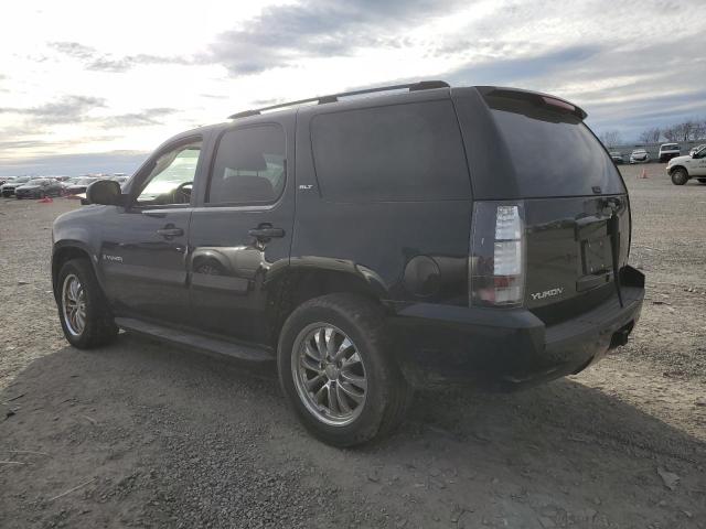 1GKFK13J07J100364 - 2007 GMC YUKON BLACK photo 2