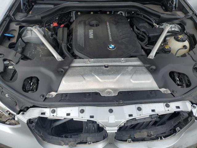 5UXTS3C50J0Z01448 - 2018 BMW X3 XDRIVEM40I SILVER photo 11