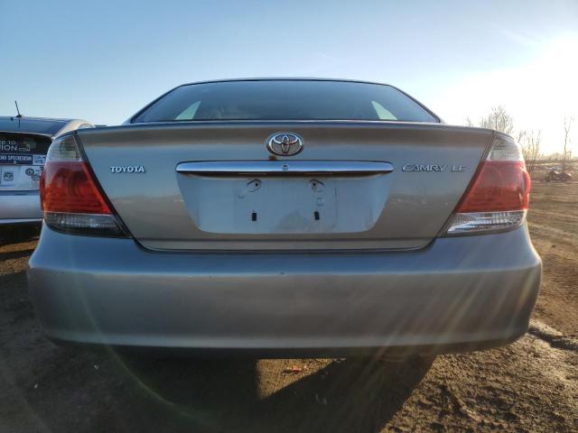 JTDBE32K653027395 - 2005 TOYOTA CAMRY LE GOLD photo 6