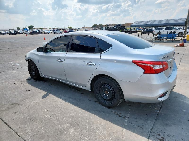 3N1AB7AP5JY254431 - 2018 NISSAN SENTRA S SILVER photo 2