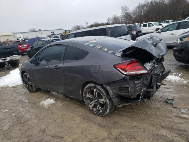 2HGFG3B84FH509914 - 2015 HONDA CIVIC EX GRAY photo 2