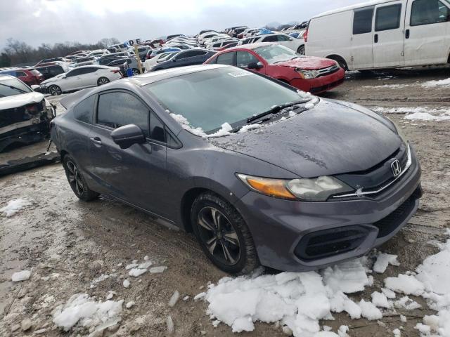 2HGFG3B84FH509914 - 2015 HONDA CIVIC EX GRAY photo 4