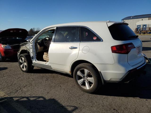 2HNYD2H3XDH515035 - 2013 ACURA MDX TECHNOLOGY WHITE photo 2