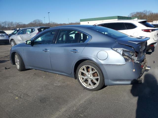 1N4AA5AP2BC805595 - 2011 NISSAN MAXIMA S BLUE photo 2