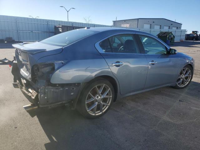 1N4AA5AP2BC805595 - 2011 NISSAN MAXIMA S BLUE photo 3