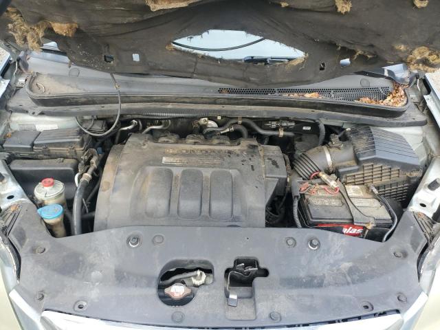5FNRL38717B071639 - 2007 HONDA ODYSSEY EXL ნაცრისფერი ფოტო 12