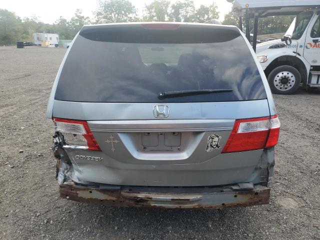 5FNRL38717B071639 - 2007 HONDA ODYSSEY EXL ნაცრისფერი ფოტო 6