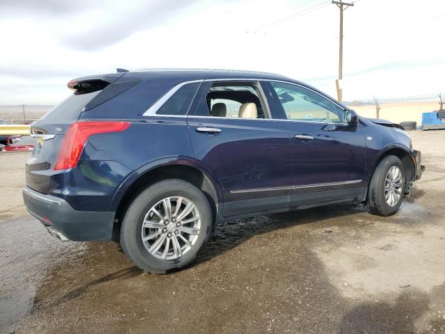 1GYKNBRS2HZ301171 - 2017 CADILLAC XT5 LUXURY BLUE photo 3