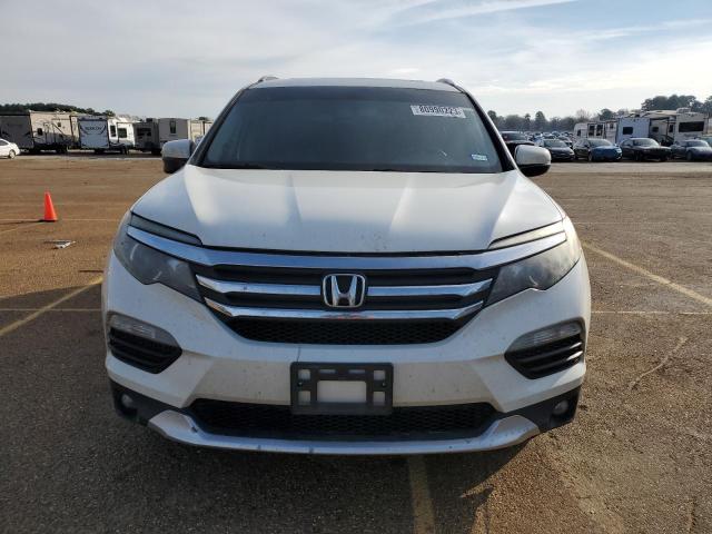 5FNYF5H53JB019658 - 2018 HONDA PILOT EXL WHITE photo 5