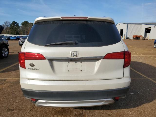 5FNYF5H53JB019658 - 2018 HONDA PILOT EXL WHITE photo 6