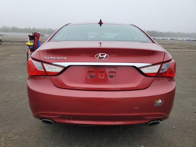 5NPEC4AC0DH573583 - 2013 HYUNDAI SONATA SE RED photo 6