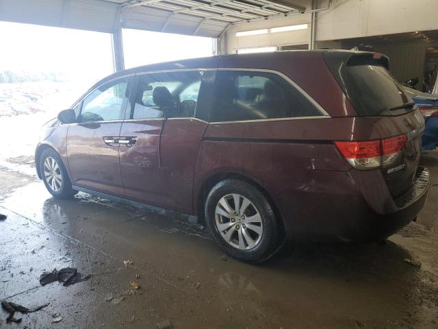 5FNRL5H63FB111981 - 2015 HONDA ODYSSEY EXL MAROON photo 2