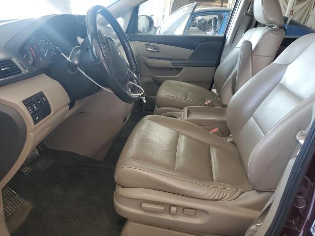 5FNRL5H63FB111981 - 2015 HONDA ODYSSEY EXL MAROON photo 7