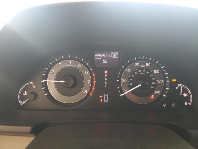 5FNRL5H63FB111981 - 2015 HONDA ODYSSEY EXL MAROON photo 9