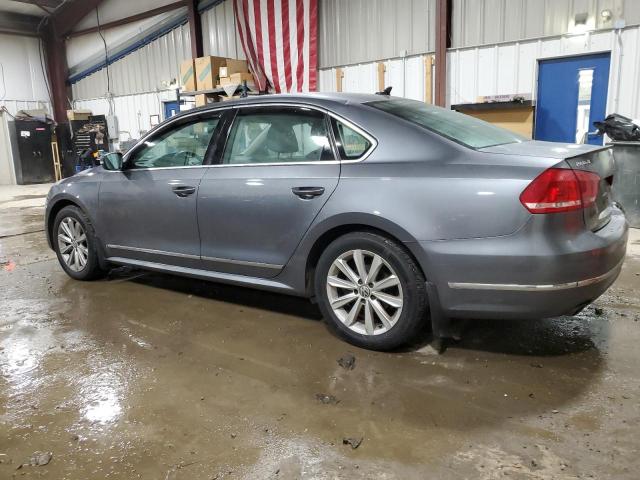 1VWCP7A35DC031465 - 2013 VOLKSWAGEN PASSAT SEL CHARCOAL photo 2