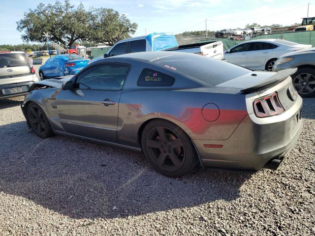 1ZVBP8CF0D5283847 - 2013 FORD MUSTANG GT GRAY photo 2