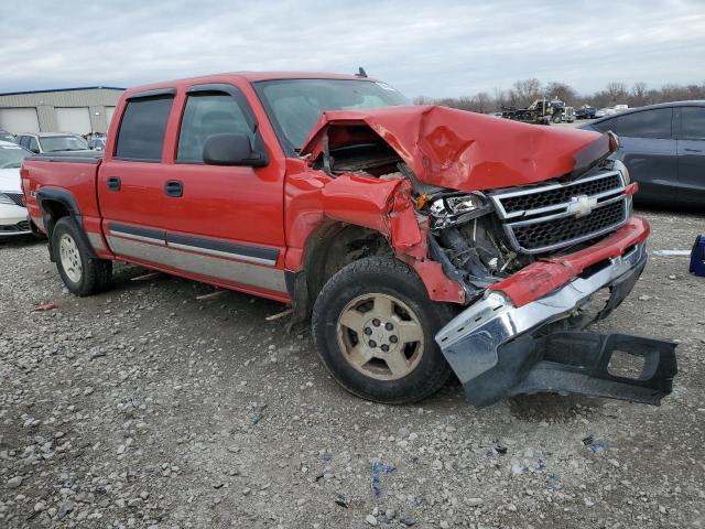 2GCEK13T961161438 - 2006 CHEVROLET SILVERADO K1500 RED photo 4