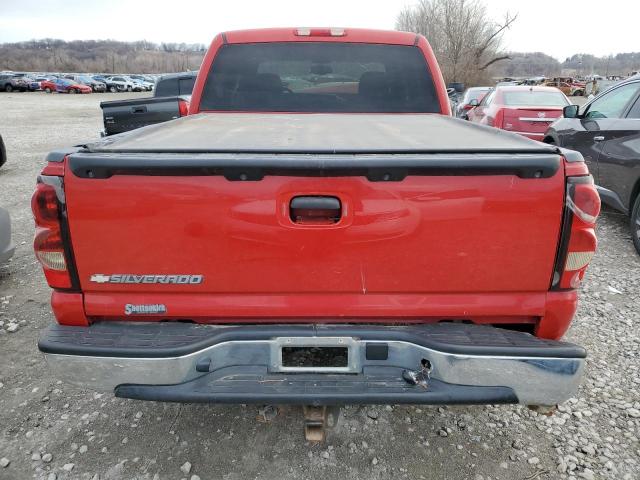 2GCEK13T961161438 - 2006 CHEVROLET SILVERADO K1500 RED photo 6