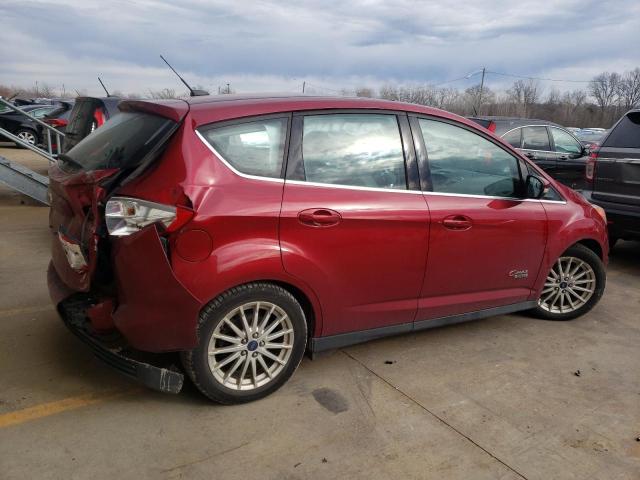 1FADP5CU1FL103966 - 2015 FORD C-MAX PREMIUM SEL RED photo 3