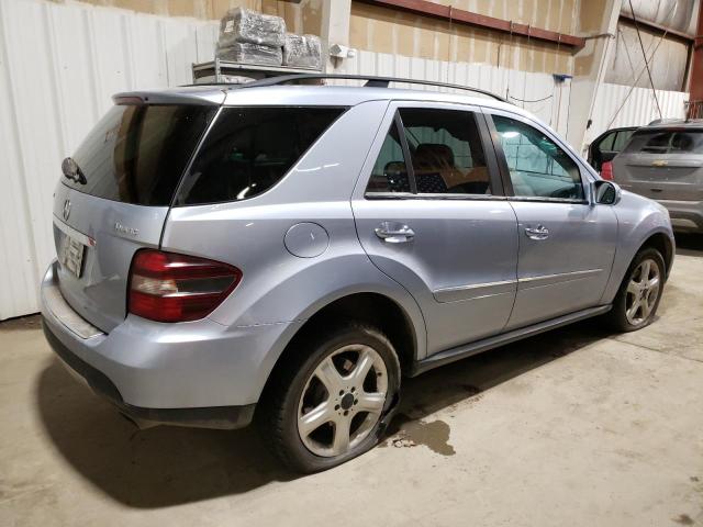 4JGBB86E48A380448 - 2008 MERCEDES-BENZ ML 350 SILVER photo 3