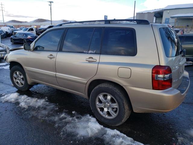 JTEEP21A140033806 - 2004 TOYOTA HIGHLANDER TAN photo 2