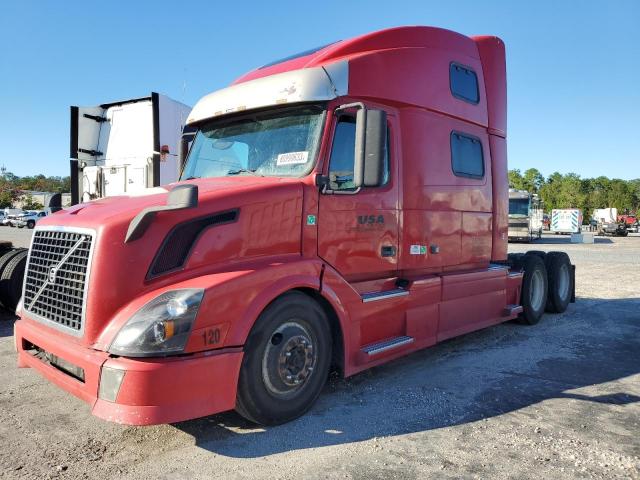 4V4NC9GH57N434994 - 2007 VOLVO VN VNL RED photo 2