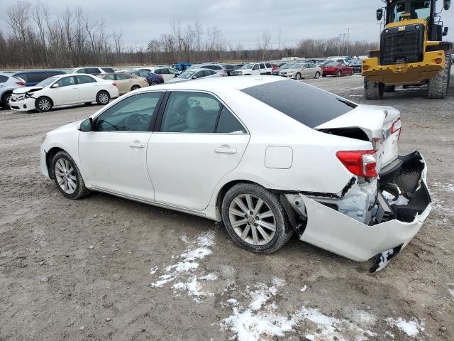 4T1BF1FKXCU517319 - 2012 TOYOTA CAMRY BASE WHITE photo 2